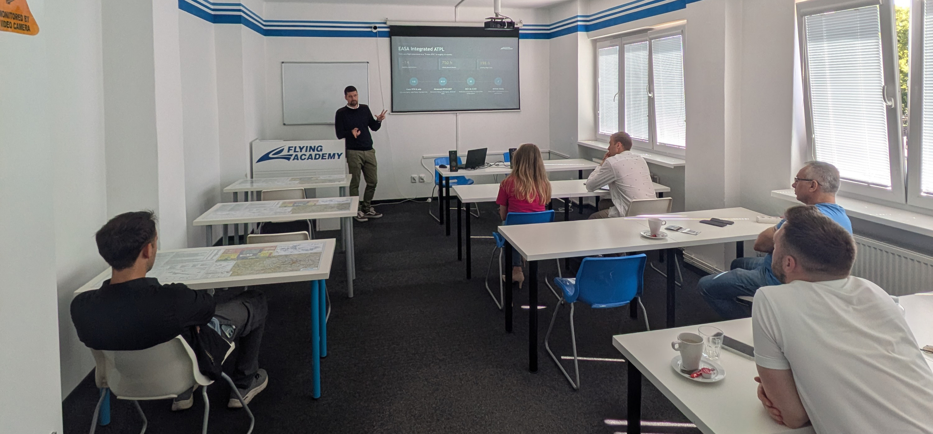 Flying Academy Open Doors Day presentation in Prague