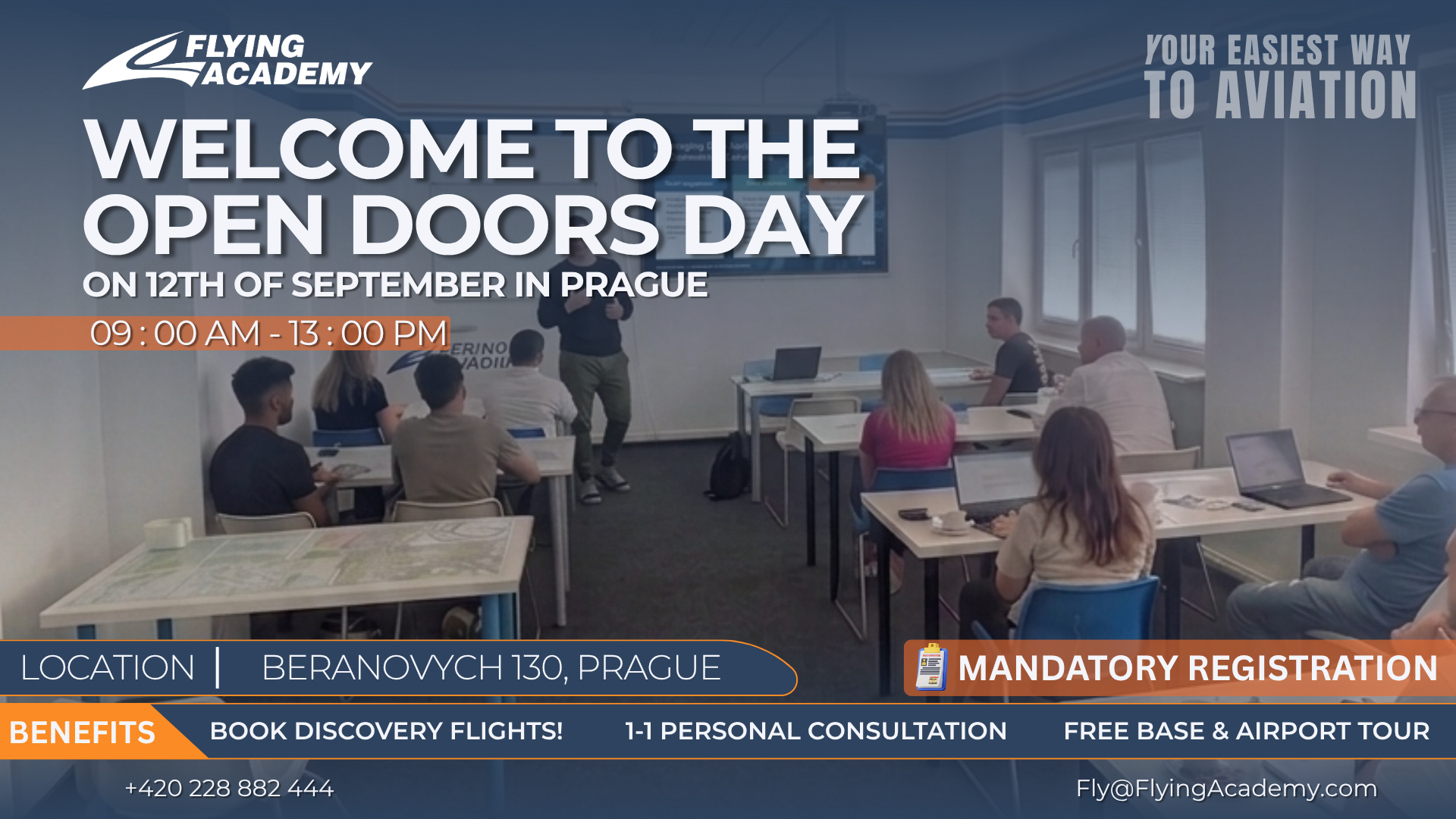 Welcome to the Open Doors Day in Prague on 12th of September
