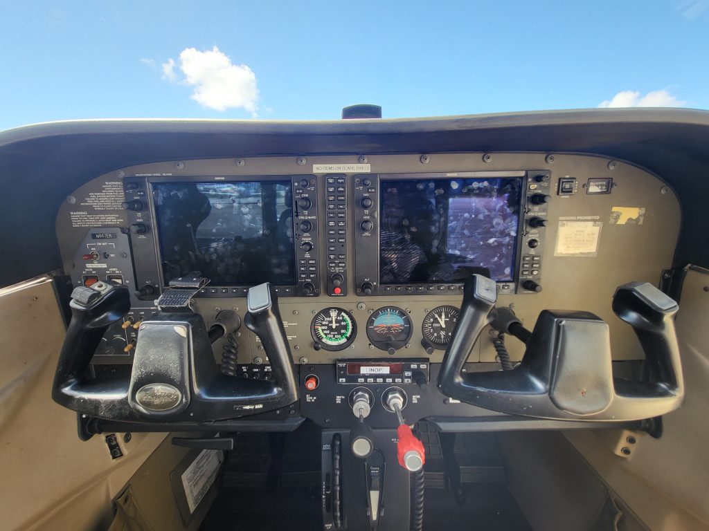 Flying Academy aircraft on the ramp